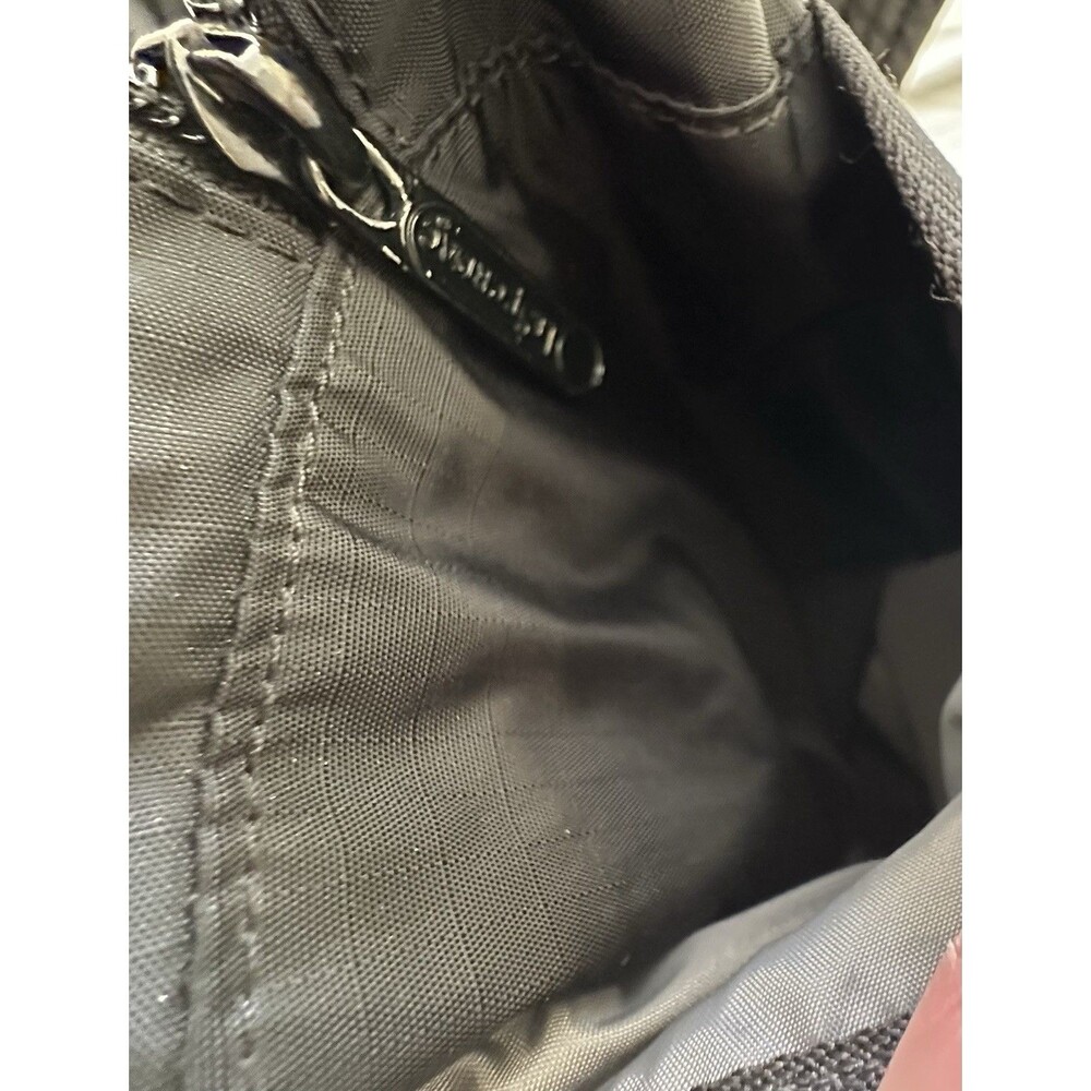 LeSportsac Route Black Backpack Multi Zipper Clean - Picture 12 of 16